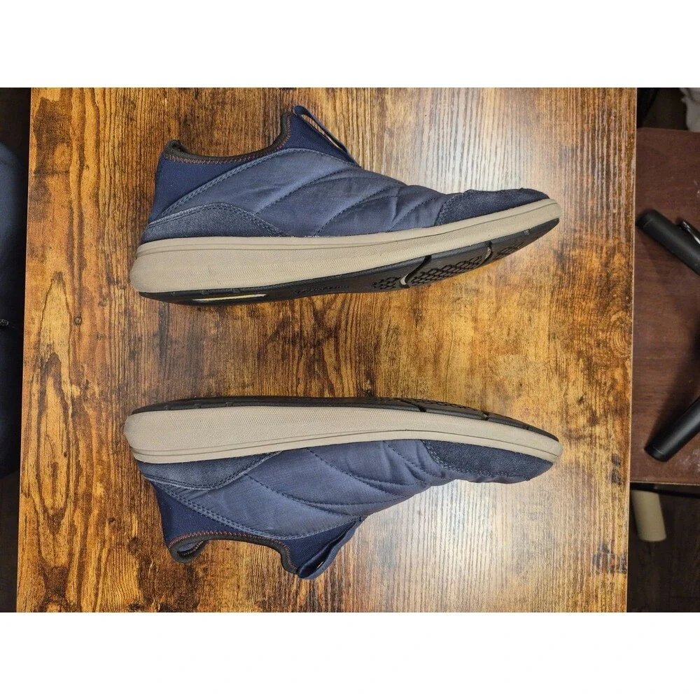 Florsheim Java Wool Moc Shoes Mens Size 11 M Slip On Blue Slippers